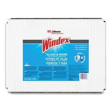 Windex® Glass Cleaner With Ammonia-d®, 5gal Bag-in-box Dispenser freeshipping - TVN Wholesale